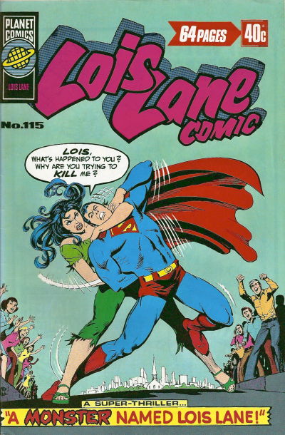 Cover for Lois Lane Comic (K. G. Murray, 1975 series) #115