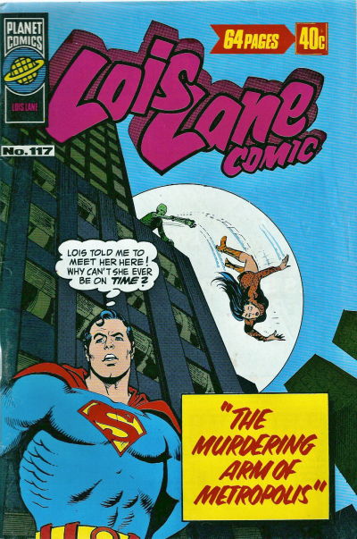 Cover for Lois Lane Comic (K. G. Murray, 1975 series) #117