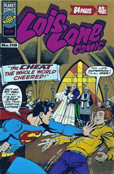 Cover for Lois Lane Comic (K. G. Murray, 1975 series) #118