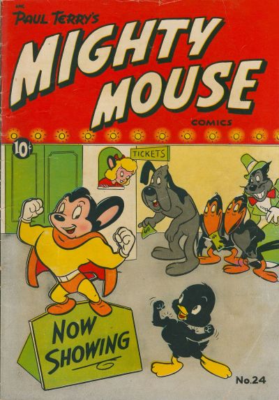 Cover for Paul Terry's Mighty Mouse Comics (St. John, 1951 series) #24 [36-pages]
