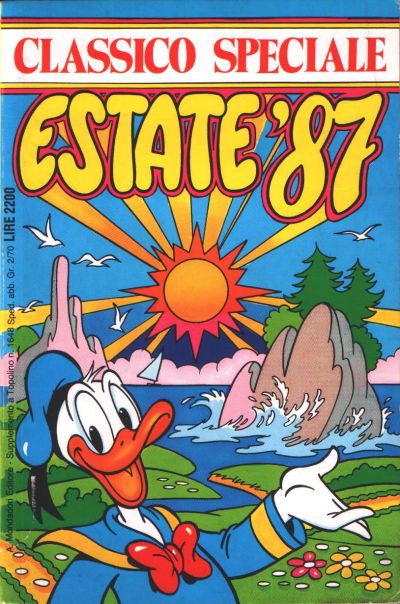 Cover for Classico Speciale Estate '87 (Mondadori, 1987 series) 