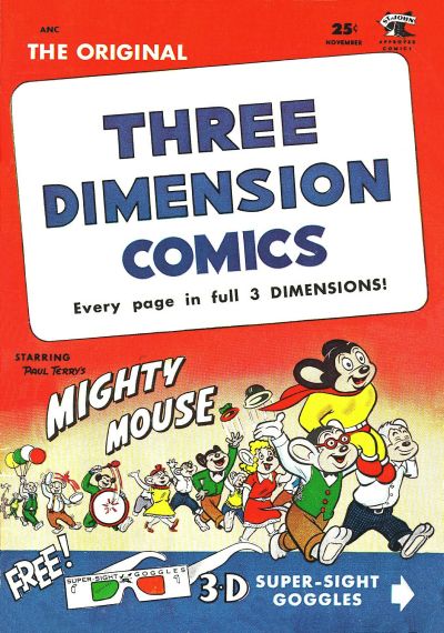 Cover for Three Dimension Comics (St. John, 1953 series) #2