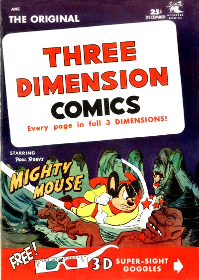 Cover for Three Dimension Comics (St. John, 1953 series) #3