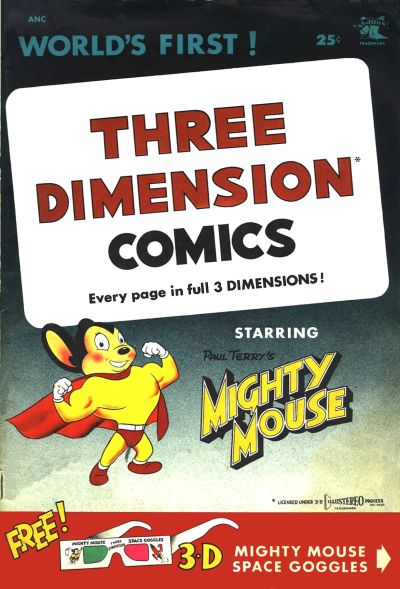 Cover for Three Dimension Comics (St. John, 1953 series) #1a