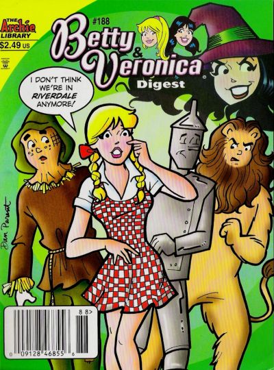 Cover for Betty and Veronica Comics Digest Magazine (Archie, 1983 series) #188