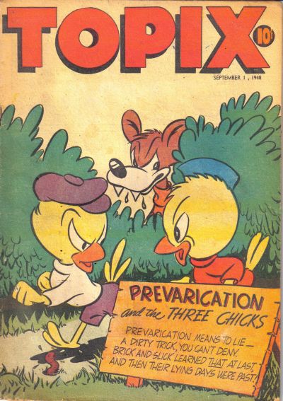 Cover for Topix (Catechetical Guild Educational Society, 1946 series) #v7#1
