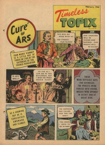 Cover for Timeless Topix (Catechetical Guild Educational Society, 1942 series) #v2#6
