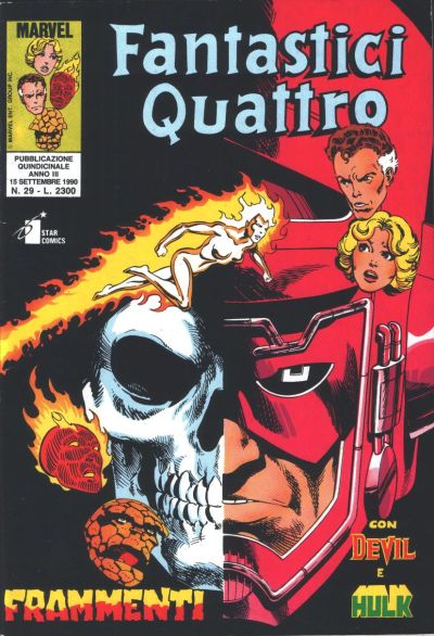 Cover for Fantastici Quattro (Edizioni Star Comics, 1988 series) #29