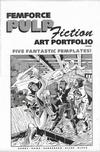Cover for Femforce Pulp Fiction Art Portfolio (AC, 2000 series) #1