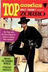 Cover for Top Comics Walt Disney Presents Zorro (Western, 1967 series) #1