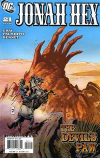 Cover Thumbnail for Jonah Hex (DC, 2006 series) #21