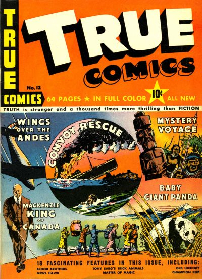 Cover for True Comics (Parents' Magazine Press, 1941 series) #12