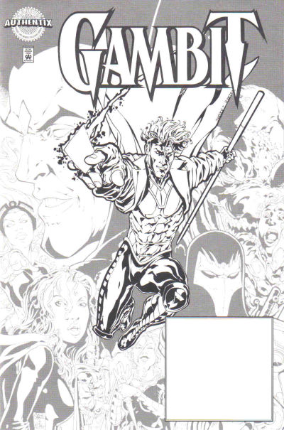 Cover for Marvel Authentix: Gambit (Marvel, 1998 series) #1