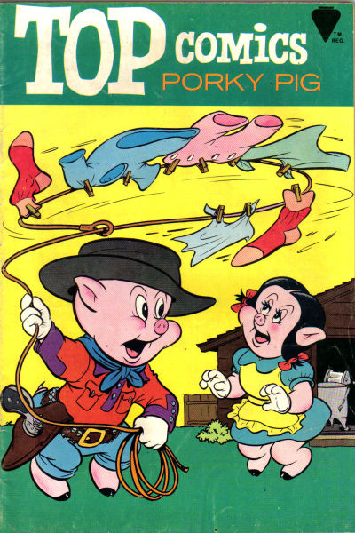Cover for Top Comics Porky Pig (Western, 1967 series) #2