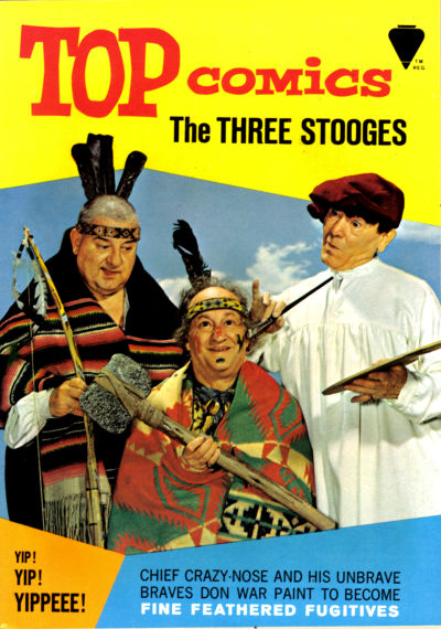 Cover for Top Comics The Three Stooges (Western, 1967 series) #1