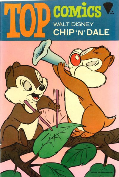 Cover for Top Comics Walt Disney Chip 'n' Dale (Western, 1967 series) #1
