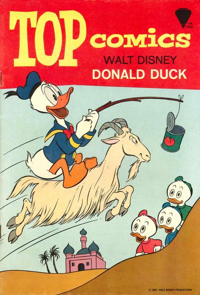 Cover for Top Comics Walt Disney Donald Duck (Western, 1967 series) #2