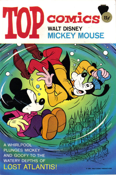 Cover for Top Comics Walt Disney Mickey Mouse (Western, 1967 series) #3