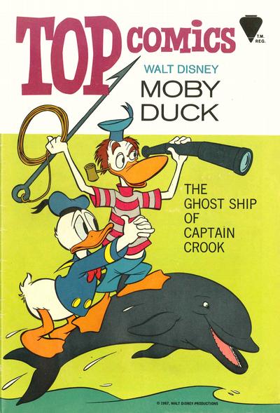 Cover for Top Comics Walt Disney Moby Duck (Western, 1967 series) #1