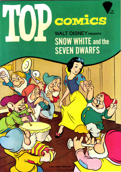 Cover for Top Comics Walt Disney Presents Snow White and the Seven Dwarfs (Western, 1967 series) 