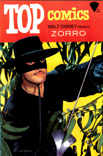 Cover for Top Comics Walt Disney Presents Zorro (Western, 1967 series) #2