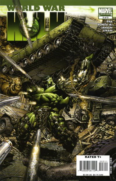 Cover for World War Hulk (Marvel, 2007 series) #3