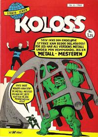 Cover Thumbnail for Koloss (Serieforlaget / Se-Bladene / Stabenfeldt, 1968 series) #6/1968