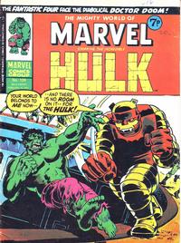 Cover for The Mighty World of Marvel (Marvel UK, 1972 series) #124