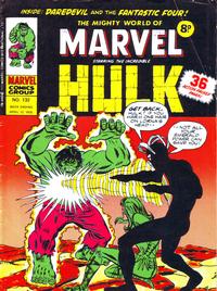 Cover for The Mighty World of Marvel (Marvel UK, 1972 series) #132