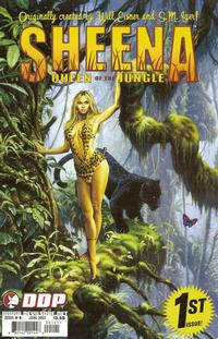 Cover Thumbnail for Sheena: Queen of the Jungle (Devil's Due Publishing, 2007 series) #1 [Cover A Joe Jusko]