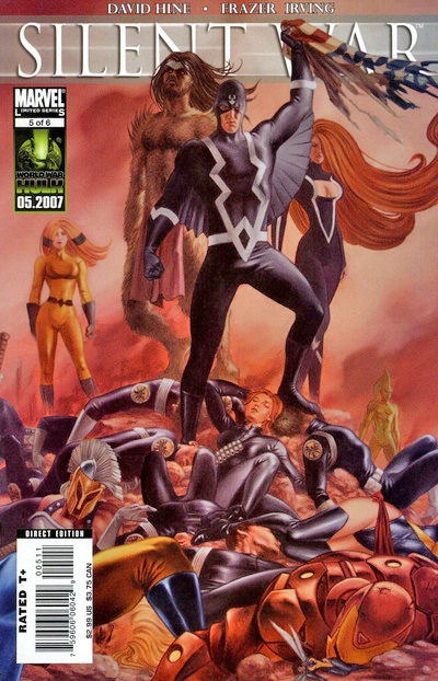 Cover for Silent War (Marvel, 2007 series) #5