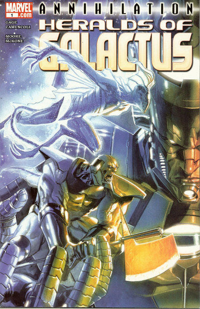 Cover for Annihilation: Heralds of Galactus (Marvel, 2007 series) #1
