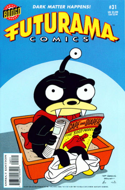 Cover for Bongo Comics Presents Futurama Comics (Bongo, 2000 series) #31 [Direct Edition]