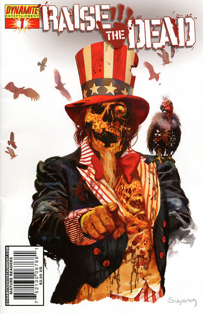 Cover for Raise the Dead (Dynamite Entertainment, 2007 series) #1 [Arthur Suydam cover]