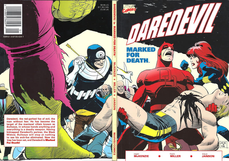 Cover for Daredevil: Marked for Death (Marvel, 1990 series) 