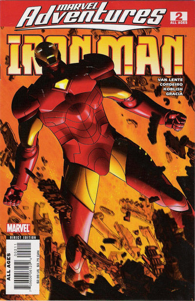 Cover for Marvel Adventures Iron Man (Marvel, 2007 series) #2