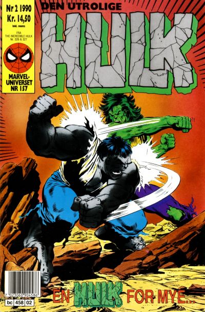 Cover for Hulk (Semic, 1984 series) #2/1990