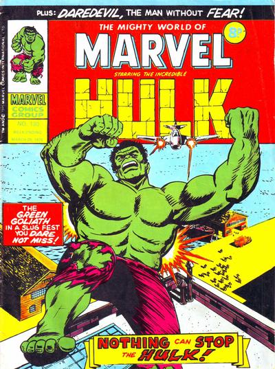 Cover for The Mighty World of Marvel (Marvel UK, 1972 series) #130