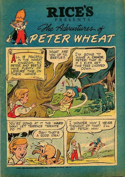Cover for The Adventures of Peter Wheat (Peter Wheat Bread and Bakers Associates, 1948 series) #47