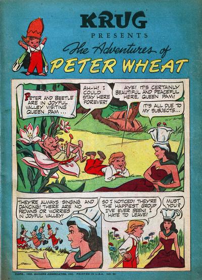 Cover for The Adventures of Peter Wheat (Peter Wheat Bread and Bakers Associates, 1948 series) #52 [Krug]