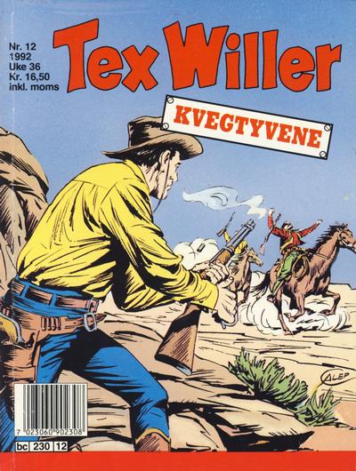 Cover for Tex Willer (Semic, 1977 series) #12/1992