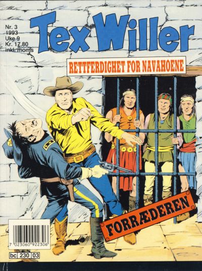 Cover for Tex Willer (Semic, 1977 series) #3/1993