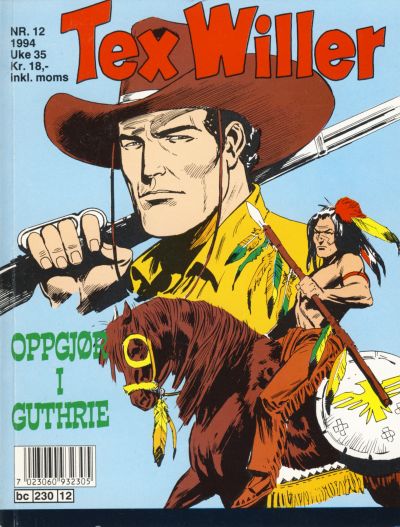 Cover for Tex Willer (Semic, 1977 series) #12/1994