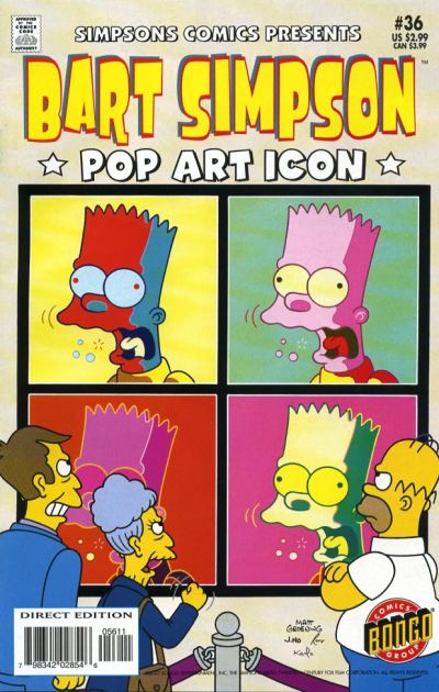 Cover for Simpsons Comics Presents Bart Simpson (Bongo, 2000 series) #36