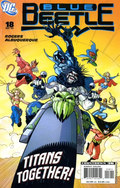 Cover for The Blue Beetle (DC, 2006 series) #18