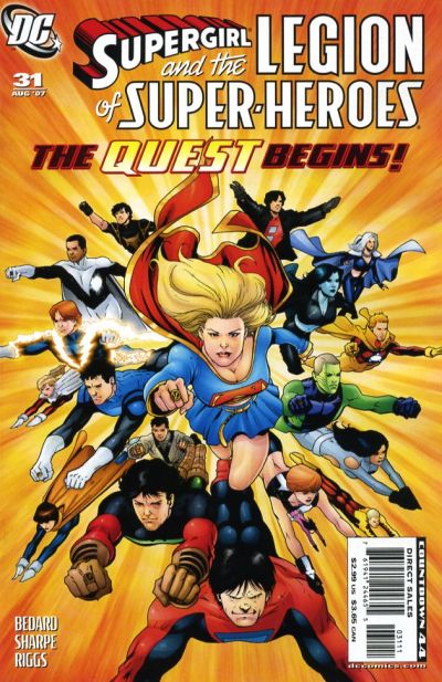 Cover for Supergirl and the Legion of Super-Heroes (DC, 2006 series) #31