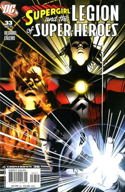 Cover for Supergirl and the Legion of Super-Heroes (DC, 2006 series) #33