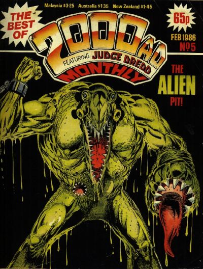 Cover for The Best of 2000 AD Monthly (IPC, 1985 series) #5