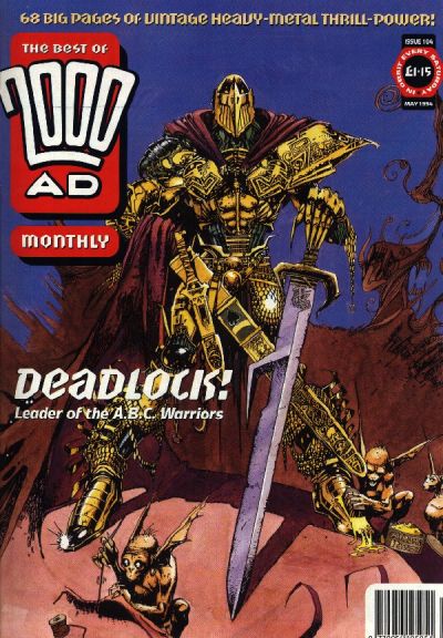 Cover for The Best of 2000 AD Monthly (Fleetway Publications, 1991 series) #104