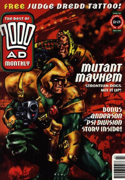 Cover for The Best of 2000 AD Monthly (Fleetway Publications, 1991 series) #106